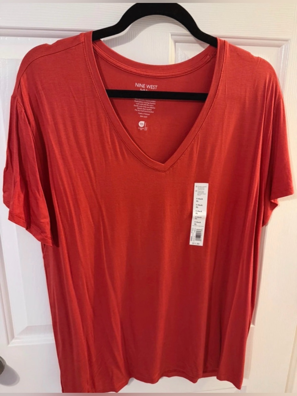 Nine West tshirt XL/ US 16-18 Dark Orange• Nine West new with tag
